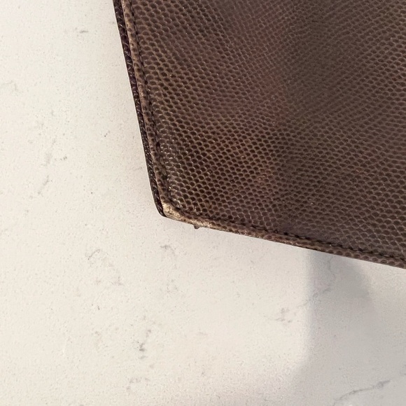 Walter Steiger Vintage Crossbody Leather Purse. Brown leather. - Picture 14 of 15